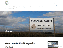 Tablet Screenshot of bongardsmarket.com